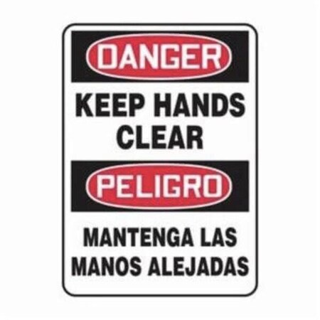 Accuform Danger Sign, SBMEQM050XV SBMEQM050XV